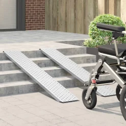 vidaXL Laadhelling 200 kg Zilver 200 kg per stuk Gegalvaniseerd staal