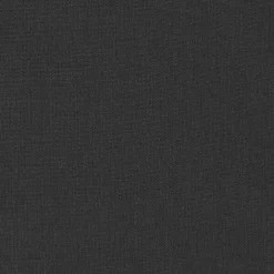vidaXL Laagrug Stoelkussens Set 2 st Polyester Melange Zwart