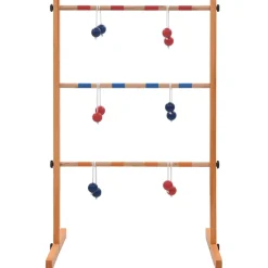 vidaXL Laddergolf hout