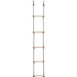 vidaXL Ladder met 5 sporten 210 cm massief grenenhout