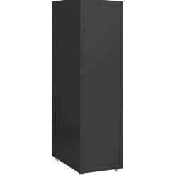 vidaXL Ladeblok verrijdbaar 28x41x109 cm metaal antracietkleurig