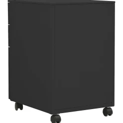 vidaXL Ladeblok verrijdbaar 39x45x67 cm staal lichtgrijs