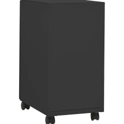 vidaXL Ladeblok verrijdbaar 30x45x59 cm staal antracietkleurig
