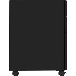vidaXL Ladeblok verrijdbaar 30x45x59 cm staal zwart