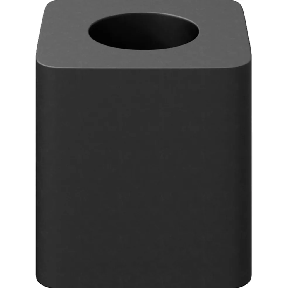 vidaXL Ladehouder 2 st Zwart 15 x 15 x 15mm PP Copolymeer