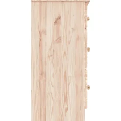 vidaXL Ladekast ALTA 112x35x73 cm massief grenenhout