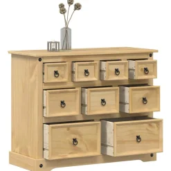 vidaXL Ladekast Corona 101x45x82 cm massief grenenhout