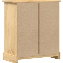 vidaXL Ladekast Corona 80x43x91 cm massief grenenhout