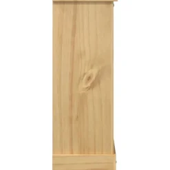 vidaXL Ladekast Corona 80x43x114 cm massief grenenhout