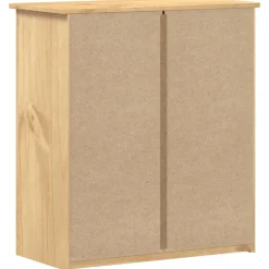 vidaXL Ladekast Corona 80x40x89 cm massief grenenhout