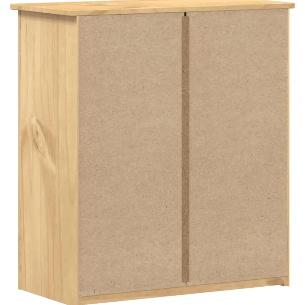 vidaXL Ladekast Corona 80x40x89 cm massief grenenhout