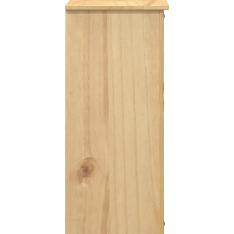 vidaXL Ladekast Corona 80x40x89 cm massief grenenhout