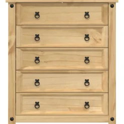 vidaXL Ladekast Corona 80x40x89 cm massief grenenhout
