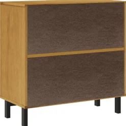 vidaXL Ladekast FLAM 80x40x80 cm massief grenenhout