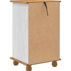 vidaXL Ladekast 5-Lade ASKIM Wit 48,5 x 40 x 79 cm Massief grenenhout
