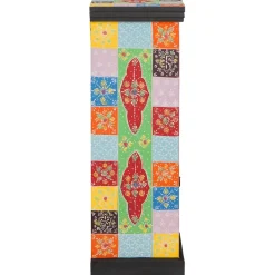 vidaXL Ladekast Multikleur 30 x 30 x 90 cm Massief Mango Hout
