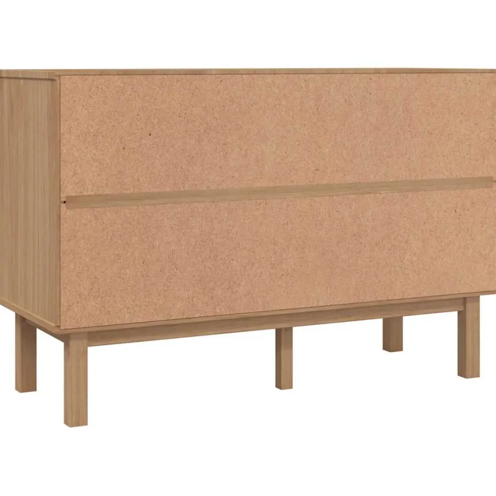 vidaXL Ladekast OTTA 111x43x73,5 cm massief grenenhout