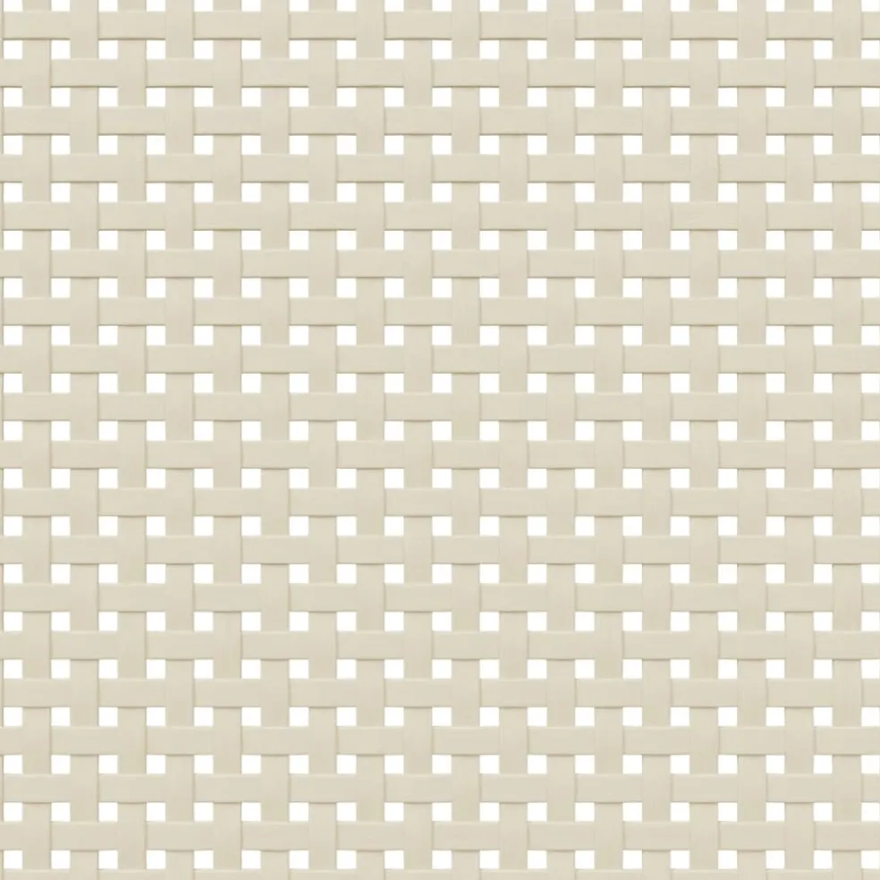 vidaXL Ladekast SENJA rattan-look 80x40x80 cm massief grenenhout wit