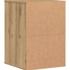 vidaXL Ladekast 40x41x58 cm bewerkt hout artisanaal eikenkleurig
