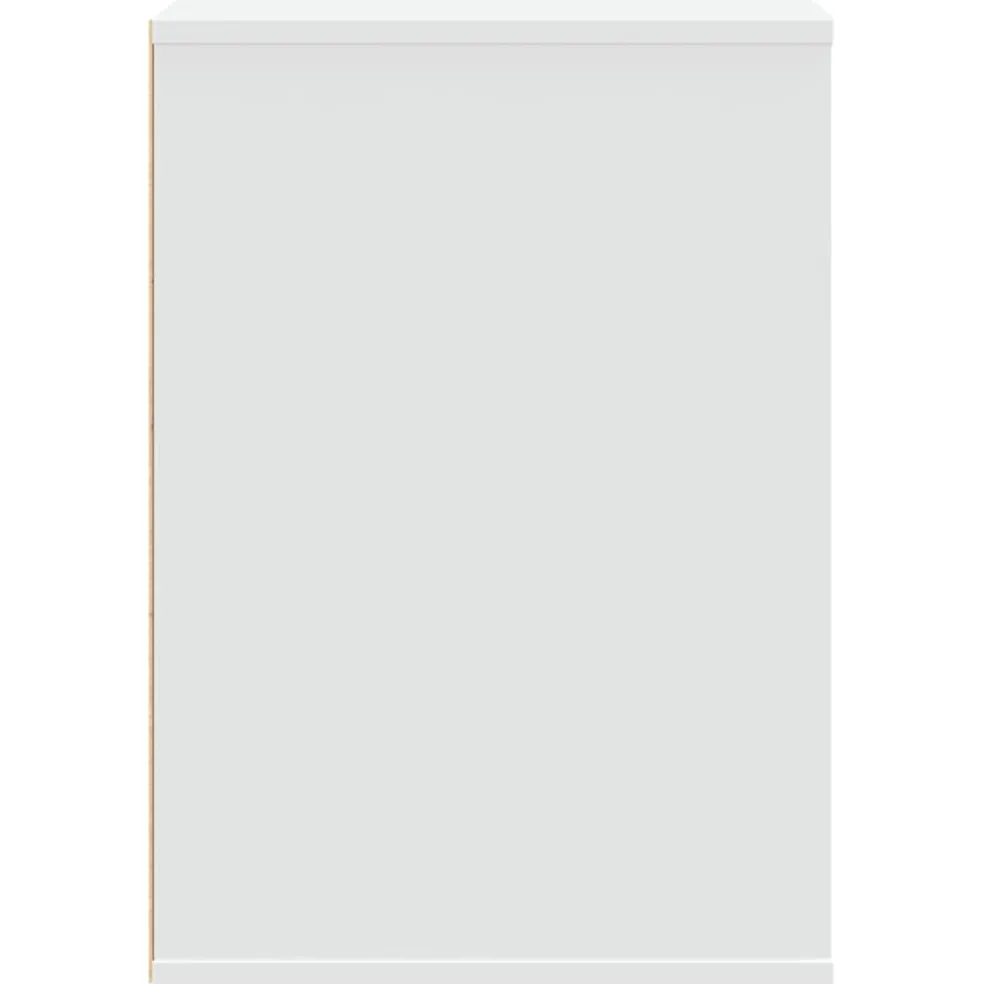 vidaXL Ladekast 40x41x58 cm bewerkt hout wit
