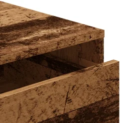 vidaXL Ladekast 40x41x58 cm bewerkt hout oud houtkleurig