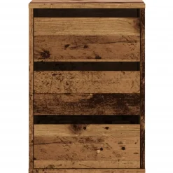 vidaXL Ladekast 40x41x58 cm bewerkt hout oud houtkleurig