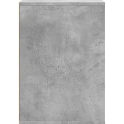 vidaXL Ladekast 40x41x58 cm bewerkt hout betongrijs