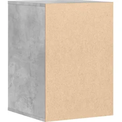 vidaXL Ladekast 40x41x58 cm bewerkt hout betongrijs