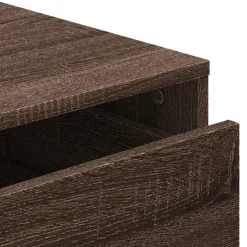 vidaXL Ladekast 40x41x58 cm bewerkt hout bruin eikenkleurig