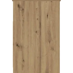 vidaXL Ladekast 40x50x76 cm bewerkt hout artisanaal eikenkleur