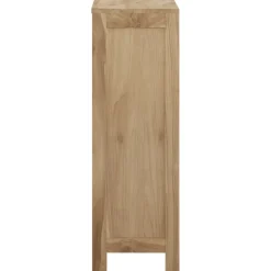 vidaXL Ladekast 55x30x90 cm massief teakhout
