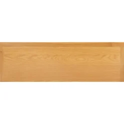 vidaXL Ladekast 105x33,5x73 cm massief eikenhout