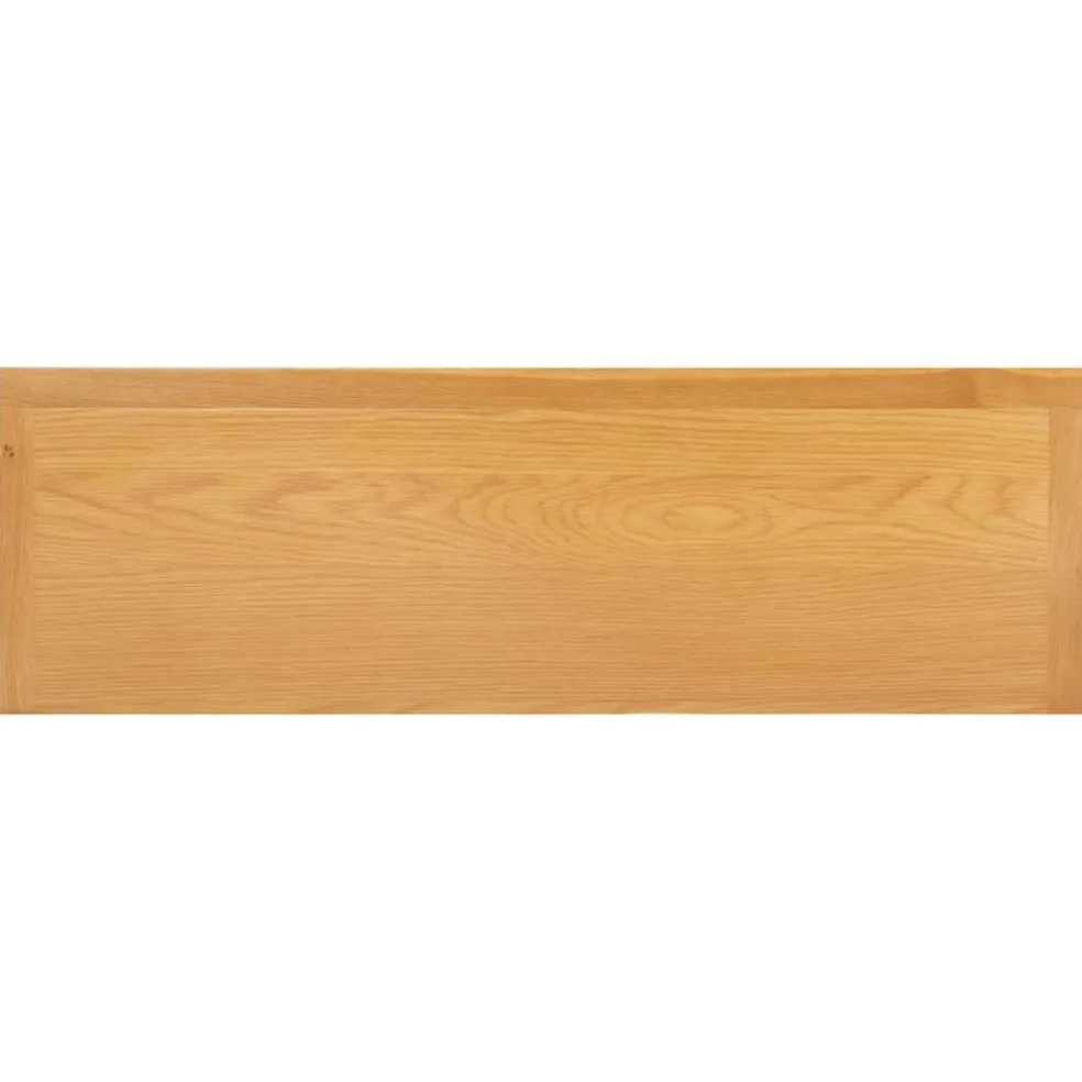 vidaXL Ladekast 105x33,5x73 cm massief eikenhout