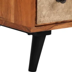 vidaXL Ladekast 60x30x75 cm massief acaciahout