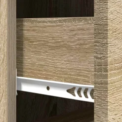 vidaXL Ladenkast Sonoma Eiken 33 x 34,5 x 87 cm Bewerkt hout
