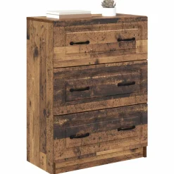 vidaXL Ladenkast 66 x 34,5 x 87 cm Bewerkt hout Oud hout