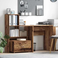 vidaXL Ladenkast 55 x 45 x 31 cm Oudhout