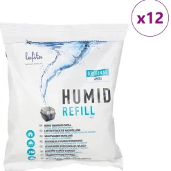 vidaXL Lafita Navullingen voor luchtontvochtiger 12 st 450 g