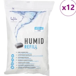 vidaXL Lafita Navullingen voor luchtontvochtiger 12 st 900 g