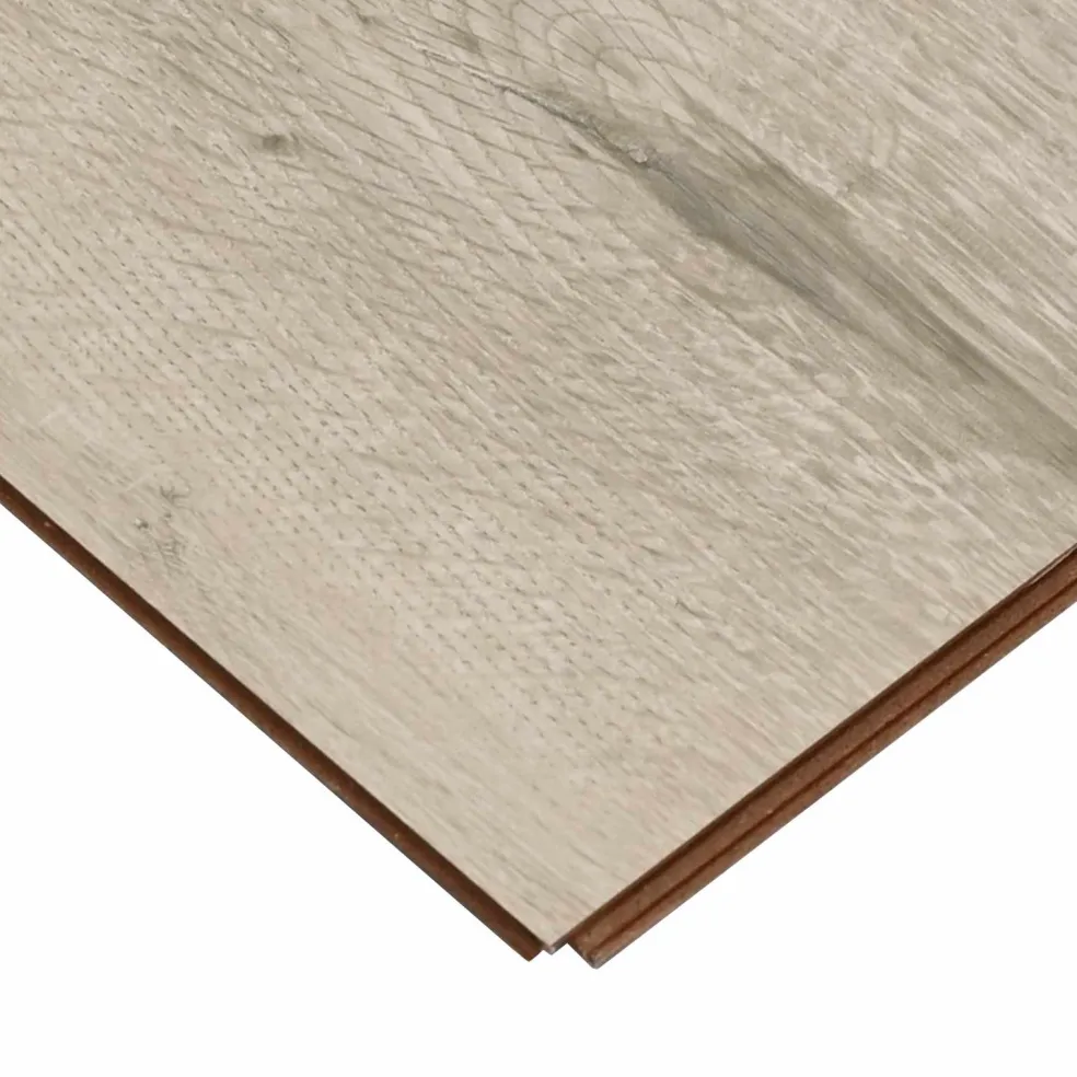 vidaXL Laminaatvloer Wit gewassen Bruin 101 x 20 x 0,8 cm 5 st