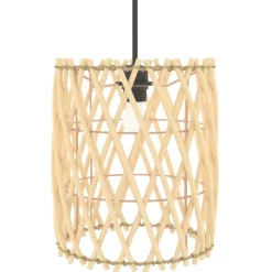 vidaXL Lampenkap Ø23x28 cm wicker