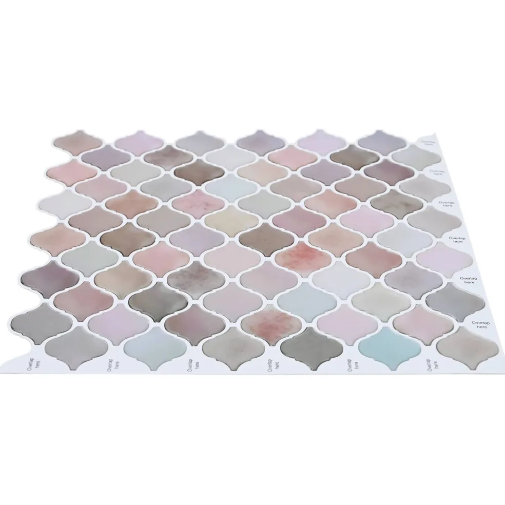 vidaXL Lanturn Tegel 10 st Beige 27 x 27 cm Polyurethaan en PET