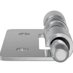 vidaXL Latch 2 st zilver 46 x 17 x 1,2 mm Staal