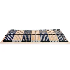 vidaXL Lattenbodems 2 st met 42 latten 7 zones 70x200 cm