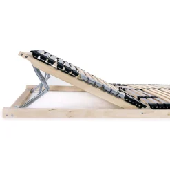 vidaXL Lattenbodems 2 st met 42 latten 7 zones 70x200 cm