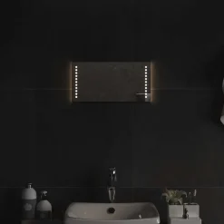 vidaXL LED Badkamer Spiegel Doorzichtig 40 x 20 cm gehard glas