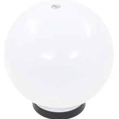 vidaXL LED-bollampen 2 st rond 20 cm PMMA