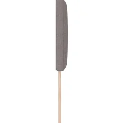 vidaXL LED Hoofdbord Taupe Stof