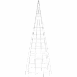 vidaXL LED-kerstboom 550 LEDs kleurrijk 300 cm