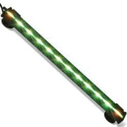 vidaXL LED-onderwaterlamp voor aquarium met bubbels RGB 32 cm